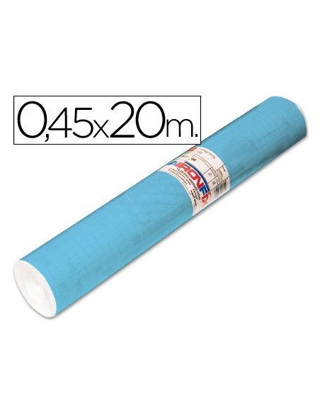 ROLLO ADH.AIRONFIX UNICOLOR AZUL MATE CLARO 67013-ROLLO 20 MT