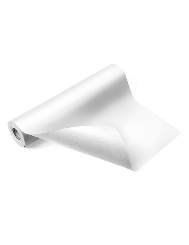 ROLLO ADHESIVO LIDERPAPEL UNICOLOR BLANCO BRILLO ROLLO 0,45 X 20 MT