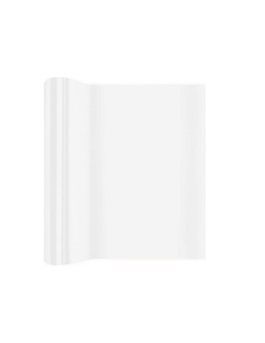 ROLLO ADHESIVO LIDERPAPEL UNICOLOR BLANCO BRILLO ROLLO 0,45 X 20 MT