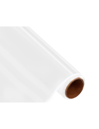ROLLO ADHESIVO LIDERPAPEL UNICOLOR BLANCO BRILLO ROLLO 0,45 X 20 MT
