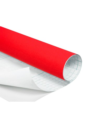 ROLLO ADHESIVO LIDERPAPEL UNICOLOR ROJO BRILLO ROLLO 0,45 X 2 MT RO21