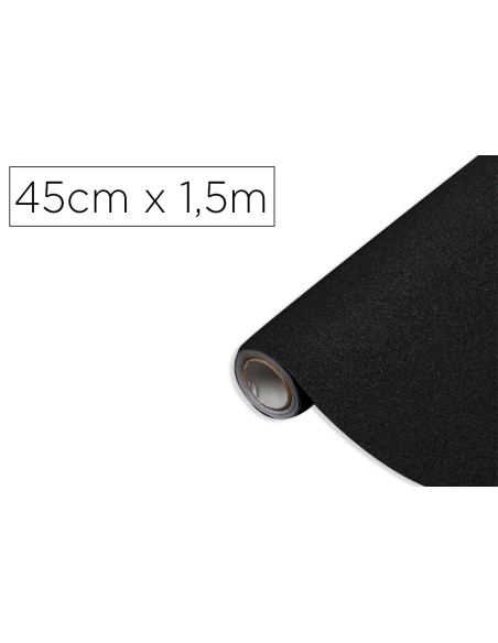 ROLLO ADH.D-C-FIX NG.METAL BRILLO ANCHO 45 CM LARGO 1,5MT.