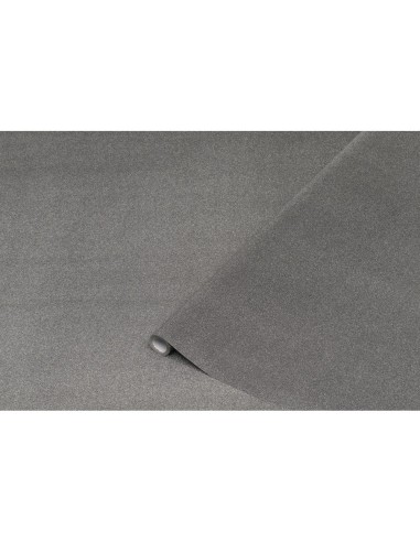 ROLLO ADH.D-C-FIX ANTRACITA METAL BRILLO ANCHO 45 CM LARGO 1,5MT.