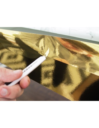 ROLLO ADH.D-C-FIX ORO BRILLO ANCHO 45 CM LARGO 15MT.