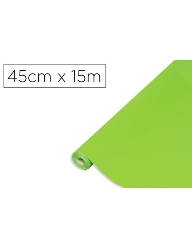 ROLLO ADH.D-C-FIX VE. MANZANA MATE ANCHO 45 CM LARGO 15MT.