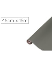 ROLLO ADH.D-C-FIX GRIS TAUPE ANCHO 45 CM LARGO 15MT.