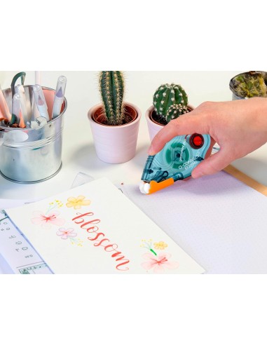 PEGAMENTO Q-CONNECT ROLLER COMPACT PERM.6,5MM ANCHO X 8,5 MT - UNIDAD