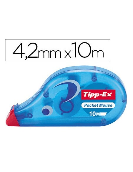 CORRECTOR TIPP-EX CINTA POCKET MOUSE 4,2 MM X 9 M.