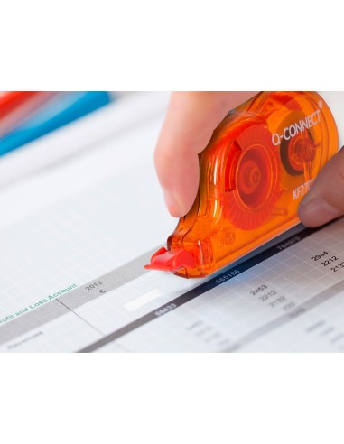 CORRECTOR Q-CON.CINTA MINIBLANCO 4,2MM.X 5 M. BOMBONERA 28 UDS.