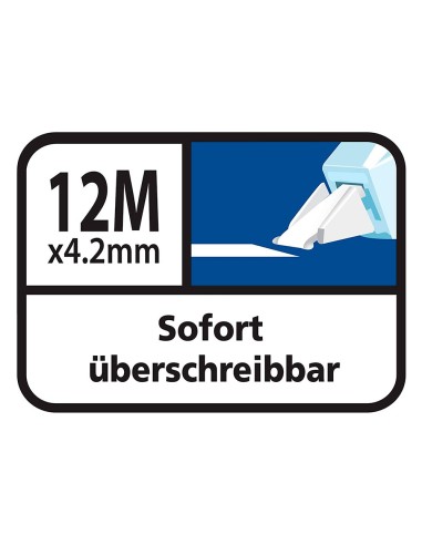 CORRECTOR TIPP-EX EASY LATERAL 4,2 MM X12MTS