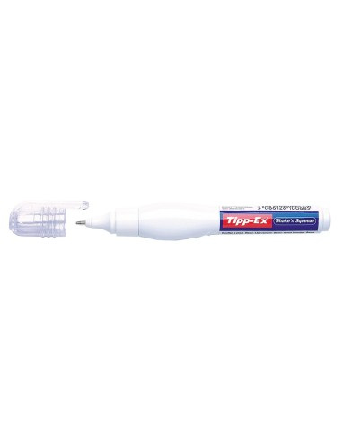 CORRECTOR TIPP-EX LAPIZ 8 ML SHAKEN SQUEEZE C/PUNTA METALICA