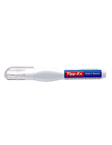 CORRECTOR TIPP-EX LAPIZ 8 ML SHAKEN SQUEEZE C/PUNTA METALICA