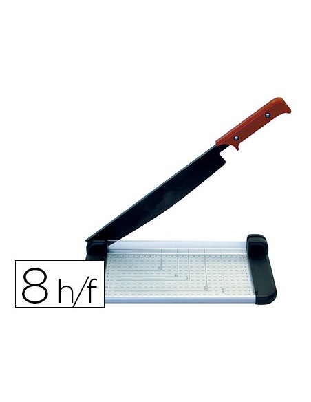 CIZALLA MOR METALICA 6426 PAL.26 CM C/BASE ALUMINIO