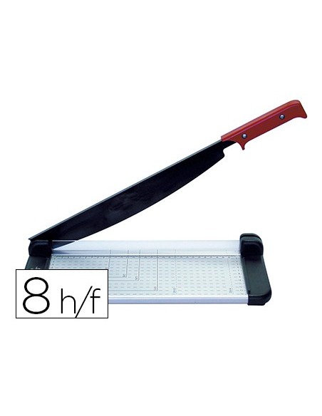 CIZALLA MOR METALICA 6432 PAL.32 CM C/BASE ALUMINIO