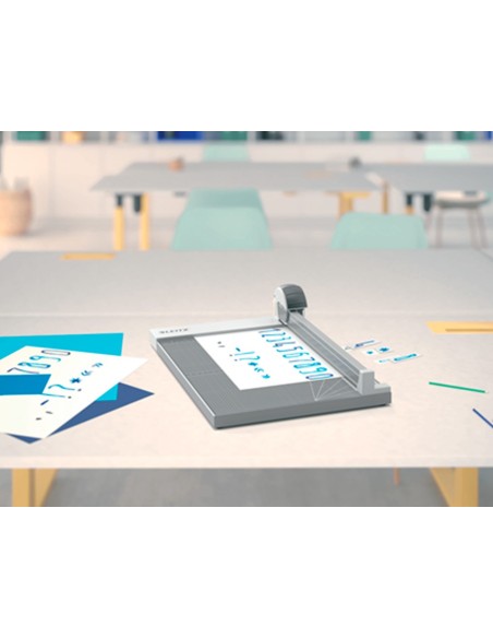 CIZALLA RODILLO LEITZ A4+ BASE MADERA PLASTIFICADA CORTE 381MM DE