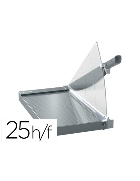 GUILLOTINA PALANCA LEITZ OFFICE PRO A3 BASE CRISTAL 457MM CORTE 25H.
