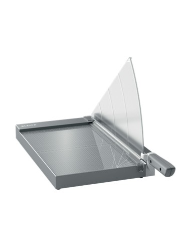 GUILLOTINA PALANCA LEITZ OFFICE PRO A4+ BASE CRISTAL 381MM CORTE 25H.