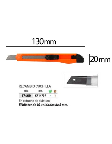 CUTTER Q-CON.TH-120-1 ESTRECHO BLISTER 1