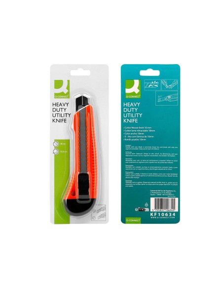 CUTTER Q-CON.68BC C/PROTECTOR METALICO CUCHILLA ANCHA