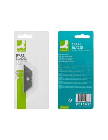 REPUESTO CUTTER ANCHO Q-CON.BLISTER 5 UDS. CUTTER KF10633