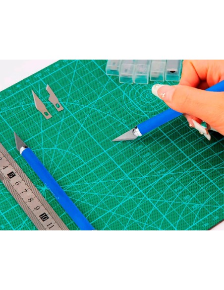 BISTURI Q-CON.EN BLISTER C/CUCHILLAS REPUESTO