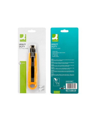 CUTTER Q-CON.SEGURIDAD C/CUCHILLA RETR.