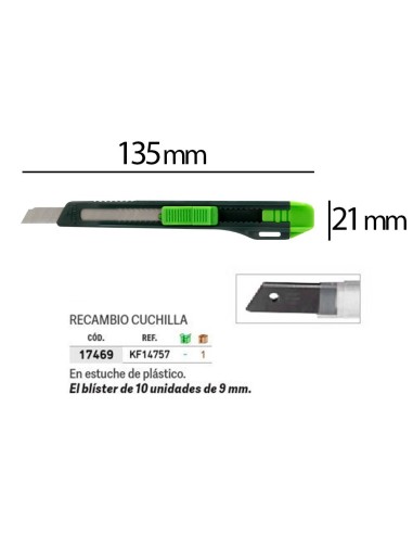 CUTTER Q-CON.KF10631 ESTRECHO