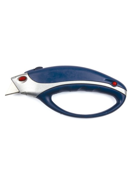 CUTER Q-CON XS6200 MET.ANCHO AZ.Y GRIS C/MANGO PLASTICO KF16814