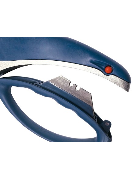 CUTER Q-CON XS6200 MET.ANCHO AZ.Y GRIS C/MANGO PLASTICO KF16814