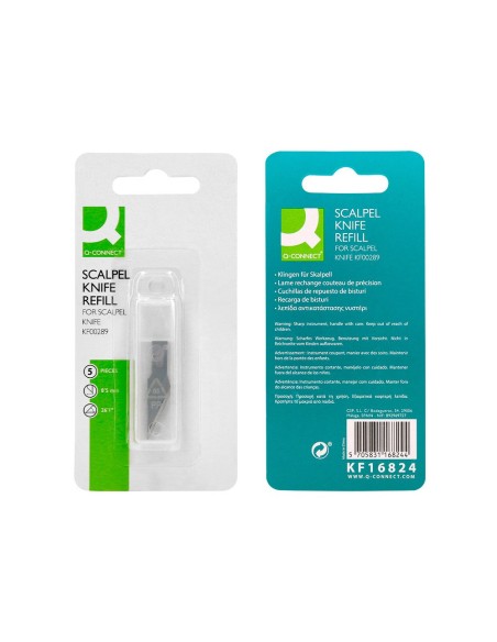 REPUESTO CUTER BISTURI Q-CON.KF00289 5 UD.