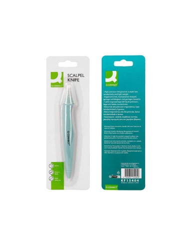 BISTURI Q-CON.PLASTICO CORTAR PAPEL CUCHILLA CERAMICA XD-119 1 UNIDAD