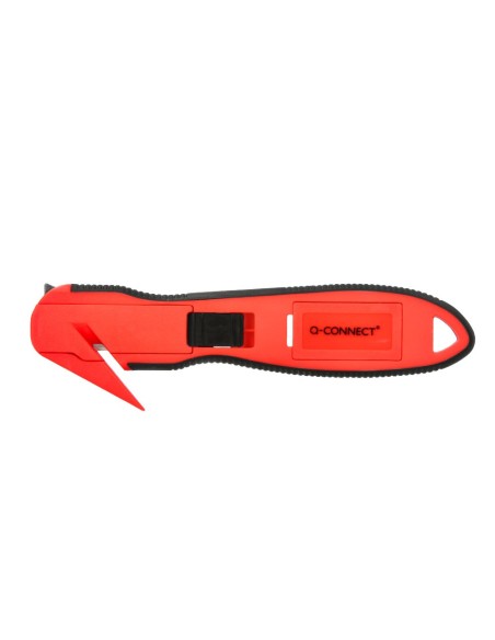 CUTER Q-CON.PLASTICO ANCHO SEGURIDAD EVITAR CORTES 18MM XD-G03