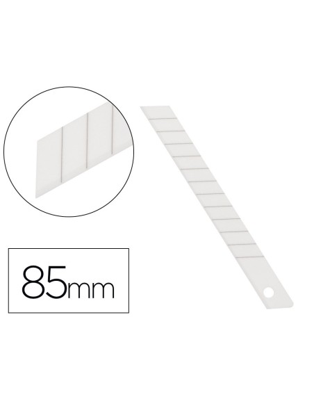 REPUESTO CUTER Q-CON.MET. ESTRECHO MOD. KF14388  CERAMICA 9MM 6 UD.