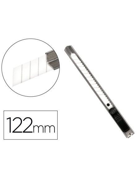 CUTER Q-CON. METALICO ESTRECHO CUCHILLA CERAMICA 9MM XD-C18 CLIP