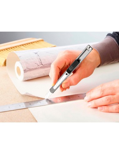 CUTER Q-CON. METALICO ESTRECHO CUCHILLA CERAMICA 9MM XD-C18 CLIP