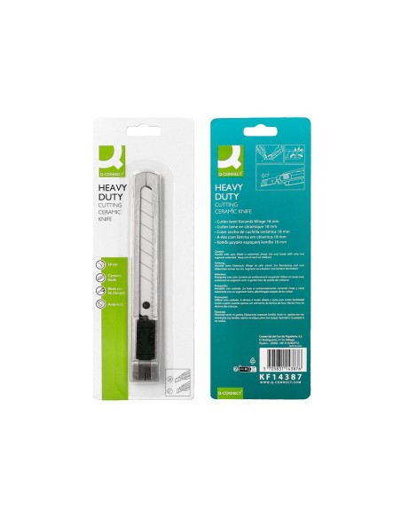 CUTER Q-CON.METALICO ANCHO CUCHILLA CERAMICA 18MM XD- C78 CLIP