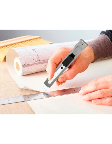 CUTER Q-CON.METALICO ANCHO CUCHILLA CERAMICA 18MM XD- C78 CLIP