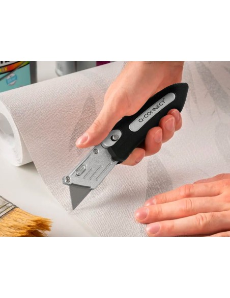 CUTER Q-CON.MET. PLEGABLE MANGO ANTIDESLIZA 19MM XD-925 CONCLIP