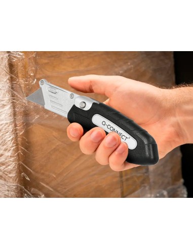 CUTER Q-CON.MET. PLEGABLE MANGO ANTIDESLIZA 19MM XD-925 CONCLIP