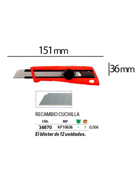 CUTER Q-CON. ANCHO BLOQUEO HOJA RUEDA GUIA MET.CUCHILLA 18MM XD-190