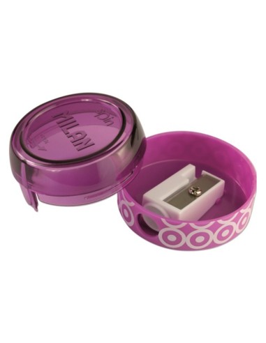 SACAPUNTAS MILAN SPIN PLAST.1 USO+4 GOMAS 430