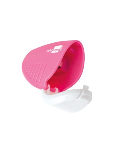 SACAPUNTAS PLASTICO UN USO C/DEPOSITO COL.SURT.