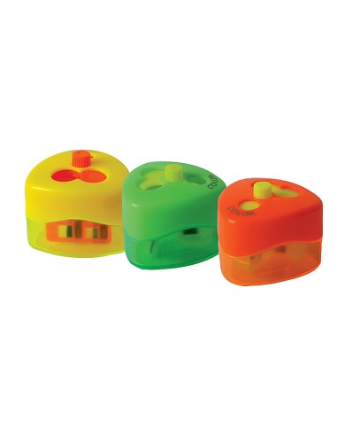 SACAPUNTAS MOR TOP SWING 959 3 USOS DEPOSITO TOP COL.NEON SURT.