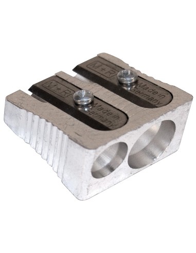 SACAPUNTAS MOR 211 METALICO 2USOS CUÑA BOTE DE 30 UNIDADES