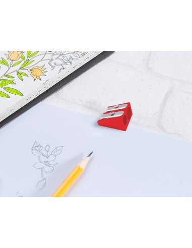 SACAPUNTAS  METALICO CUÑA 2 USOS RJ.