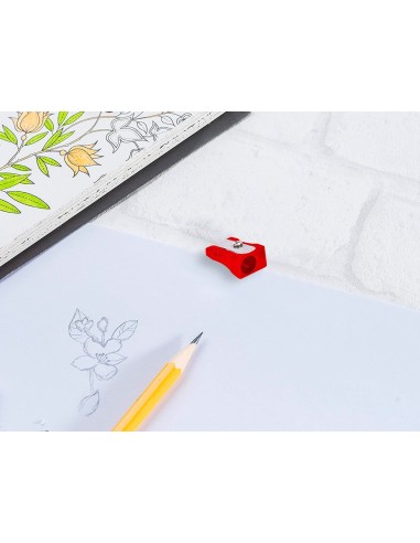 SACAPUNTAS  METALICO CUÑA 1 USO RJ.