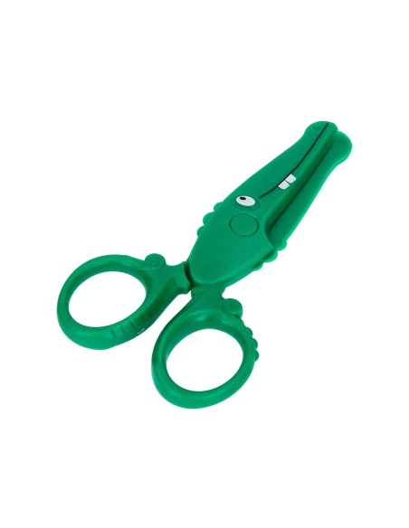 TIJERA ESCOLAR 12CM ESPECIAL INFANTIL CORTA PAPEL CARTON UNIDAD