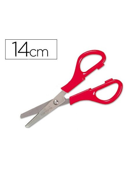 TIJERA ESC.PS-52-D C/FUNDA 14 CM