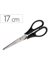 TIJERA OFICINA Q-CON.INOXIDABLE 7" 17 CM BLISTER