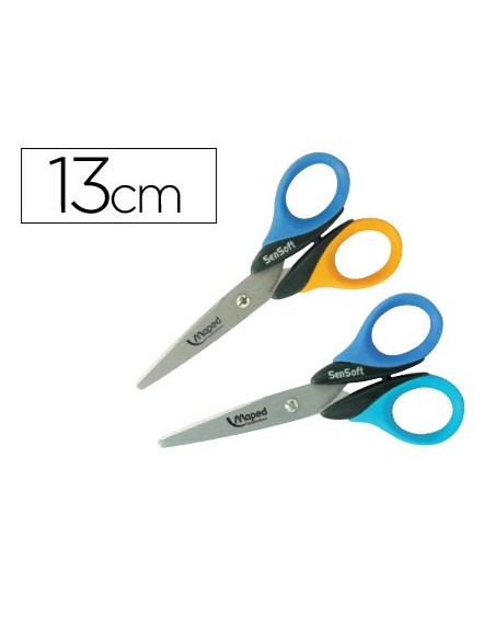 TIJERA ESC.MAPED SENSOFT 13 CM